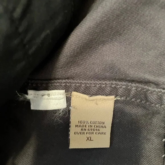 Ruff Hewn Medium Gray Jacket VGUC Sz XL - Picture 12 of 12